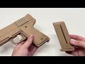 HOW TO MAKE A CARDBOARD PISTOL THAT SHOOTS