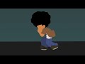 Huey Freeman Animation test (Stick Nodes Animation) The Boondocks