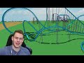 Building The DIVE COASTER in 1 MINUTE, 10 MINUTES and 1 HOUR!