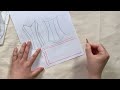 Cutting Fabric: Production vs Sample vs At Home: How to Make a Corset 4