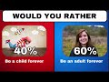 Would You Rather? Personality Quiz || Would you rather