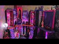 quick look: turning monster high castle to weird barbie army hq!