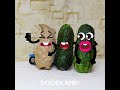 Wow! Babies Everywhere! Funny Doodles Turned to Pregnant Veggies by Doodland