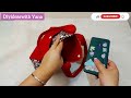 Only Few People Know This Easiest Way Sewing Round Bag 💜 Great Sewing Tutorial #diybag