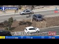 🚨 Wild Scene Outside LAX: Police Chase SUV Goes Wrong Way, Causes Crash & Traffic Backup!