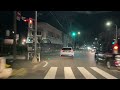 八戸市内　夜のドライブ