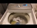 Samsung washing machine Bedding and comforter wash. lavadora #samsung WA50R5200AW