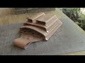 Making a Wet Molded Leather Tool Belt 100% by Hand