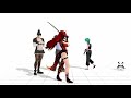 [3D] VTubers' Blindfold Sword Fight!! [Nijisanji/Ryushen/Hanabatake Chaika/Dola/Yashiro Kizuku]