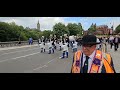 Mourne young defenders flute band at Glasgow Boyne celebrations 1st July 2023