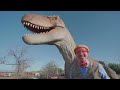 Blippi Escapes Many Dinosaurs! | Playtime Chase! | Blippi & Meekah Challenges and Games for Kids