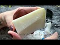 ASMR soap cutting. Резка сухого мыла