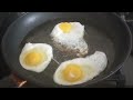 Sunny side up eggs