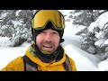 EPIC Untouched Powder Tree Snowboarding at Keystone