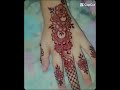 Mashallah beautiful back hand mehndi design