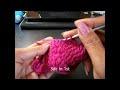 Crochet coaster heart : ถักโครเชต์ที่รองแก้วหัวใจ #Tutorial #Howto #Handmade