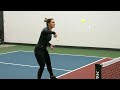 Perfecting the Pickleball Volley & Your Paddle Position with Catherine Parenteau