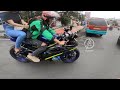 CEWEK GAK TAU D1RI ...BARU Naik MOGE R6 BELAGU Banget, MOTOR NINJA GUE DI HIN4 BUTUT KARENA NGASEP..