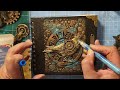 Easy to make mixed media Artbooks Steampunk and Vintage styles