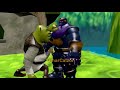 Shrek peleando con thanos paradise cosplay