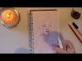 Ice Queen  ||  ART TIME LAPSE  ||  #meds50heads - #2