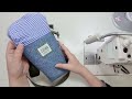 DIY 마트 아이스크림 은박 포장지를 이용하여 만들어 봐요/Make a cool bag using ice cream wrappers/보냉 크로스백/폰가방/cool bag