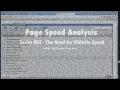 Page Speed Analysis: Series 2 - The Need for Page Speed