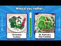 🍓🥑 Would You Rather RED vs GREEN | FOOD Quiz Edition | Quiz galaxy 🚀