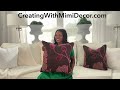 HOW TO CHOOSE THROW PILLOWS~ SIZES & COLORS ~ QUICK DESIGN TIPS ~HOW TO MIX & MATCH ACCEN PILLOWS