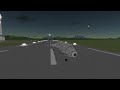 Shuttle gliding test landing