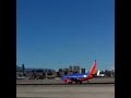 Boeing 737 Landing(s) Southwest Airlines at Las Vegas