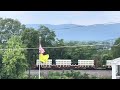 NS train led by SD70ACE #1060 with loud SD70ACC #1833 DPU - notch 8