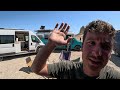 Vanlife Caravan In The Desert | Cooking A Steak Feast for My Friends