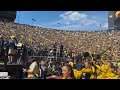 Blues Brothers and Mr Brightside Student Section at Michigan Stadium 9/23/23