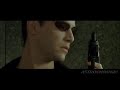 Scene from The Matrix with unfinished original alternate soundtrack.