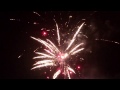 Feuerwerk beim Stadtfest Porta Westfalica 2013