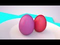 Learn the shapes with Cuquín and Ghost's color cube | Surprise Eggs with elephants