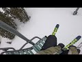 Skiing Cliffs And Powder At My Local Resort