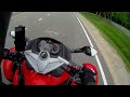 Trying to beat the rain  Can Am Spyder GS Sena Prism Tube