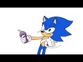 Sonic tries the Grimace Shake | Animation
