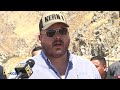 Kern County 1st District Supervisor Phillip Peters comments at Borel Fire press conference