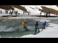 Arapahoe Basin Closing Day 2014 Pond Skim Action