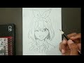 Easy anime drawing | how to draw Yotsuba Nakano |stepbystep drawing tutorial for beginners