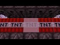 ~500 Minecraft tnt VS tiny dirt hut