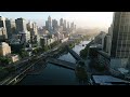 Melbourne CBD / Australia 4k Drone