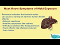 Must Know Symptoms of Mold Exposure