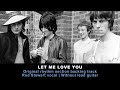 Let Me Love You | Original backing track w/o lead guitar, w/Rod Stewart's vocal | Jeff Beck Truth