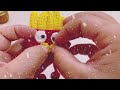 How to Crochet a keychain //How To crochet Keychain ideas // That You Even want To Eat It(subtitles)