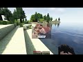 1000 YOUTUBER SURVIVAL HARDCORE  BENCANA ALAM DI PULAU MEGALODON TERPENCIL DI MINECRAFT FULL EPISODE