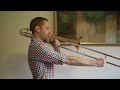 F Major Scale  - Trombone